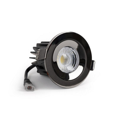 Black Nickel 10W LED Downlight - Warm & Cool White - Dimmable IP65 - SE Home