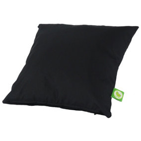 Black Outdoor Garden Furniture Seat Scatter Cushion with Pad