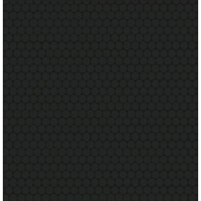 Black Penny Dot Vinyl Flooring 3m x 2m (6m2)