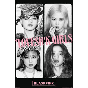 Black Pink Lovesick Girls 61 x 91.5cm Maxi Poster