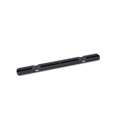 Black Plastic Extension for Balcony Brackets LECHUZA