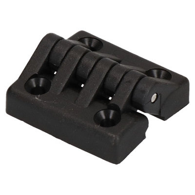 Black Polyamide Hinge Reinforced Plastic 48x49mm Italian Made Industrial Quality Price Comparisons | Compare The Build