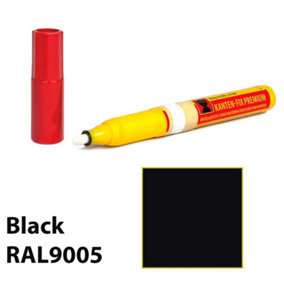 Black RAL 9005 Touch Up Pen Konig Scratch Repair Pen Upvc Coloured Window Composite Door Frame Touch Up