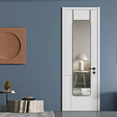 Rectangular Long Over The Door Mirror main image 1