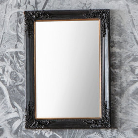 Black Rectangular Mirror - SE Home