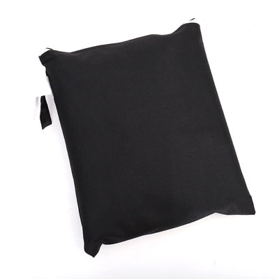 Black Rectangular Waterproof Garden BBQ Cover Rain Cover 148x61x122cm - 3