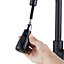 Black Retractable Commercial Pull out Kitchen Tap Mixer Tap Faucet