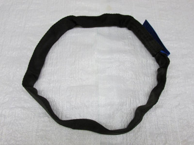 Black Round Lifting Sling 2 Ton 2M EWL (4M Circ Theatre Endless Rigging 2000KG)
