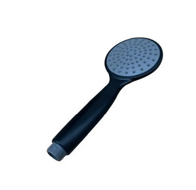 Black Round Replacement Shower Head