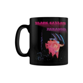 Black Sabbath Paranoid Mug Black/Pink/Purple (12cm x 8.7cm x 10.5cm)