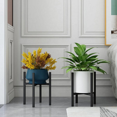 Flower pot stand indoor discount