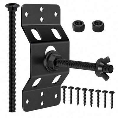 Black Spare Wheel Carrier Bracket Tyre Holder