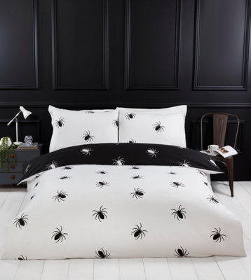 Black Spider MF Duvet Set Double Multi