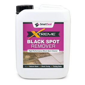 Black Spot Remover Xtreme, Remove Black Spot for Driveways, Patios, Natural Stone, Block Paving and Slabs, 5L