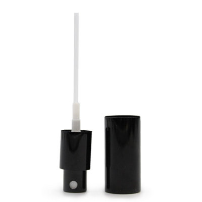 Black Spray Top For 50Ml Bottles - Fine Mist With Over Cap