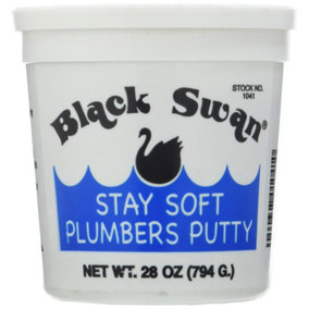 Black Swan Stay Soft Plumbers Putty 794g