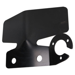 Black Tow Bar / Ball Bumper Protector with Towing Electrics Socket Mount