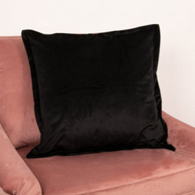 Black Velvet Cushion Cover - 50 x 50cm