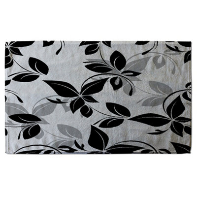 Black & White Floral (Bath Towel) / Default Title Price Comparisons | Compare The Build