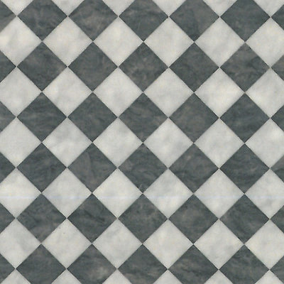 Black&White Marble Effect Anti-Slip Vinyl Sheet For DiningRoom LivingRoom Hallways And Kitchen Use-2m X 2m (4m²)