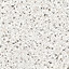 Black&White Mosaic Effect  Vinyl Flooring For LivingRoom DiningRoom Hallways And Kitchen Use-5m X 4m (20m²)