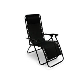 Black Zero Gravity Relaxer Chair