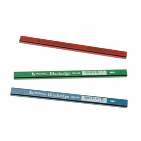 Blackedge - Carpenter's Pencils - Assorted (Card 12)