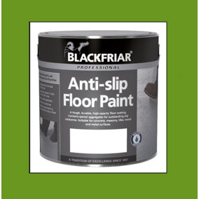 Blackfriar Anti-Slip Floor Paint - Tough and Durable - Green - 2.5 Litre