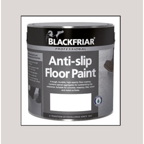 Blackfriar Anti-Slip Floor Paint - Tough and Durable - Light Grey - 5 Litre