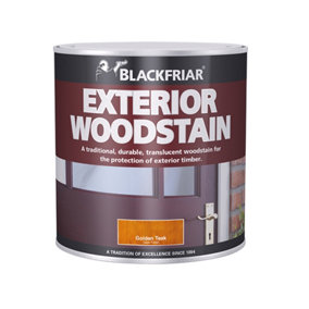 Blackfriar BF0010001D1 Traditional Exterior Woodstain Golden Teak 1 litre BKFTEWSGT1L