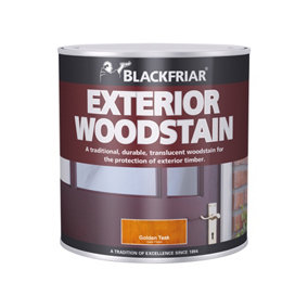 Blackfriar BF0010001E1 Traditional Exterior Woodstain Golden Teak 500ml BKFTEWSGT500