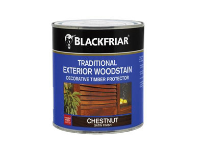 Blackfriar BF0010002F1 Traditional Exterior Woodstain Nut Brown 250ml ...