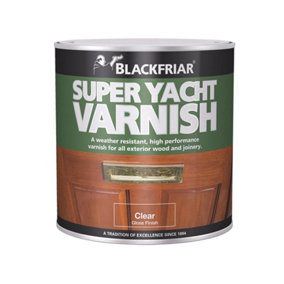 Blackfriar BF0060001F1 Super Yacht Varnish 250ml BKFSYV250