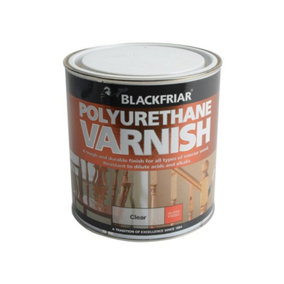 Blackfriar BF0230001D1 Polyurethane Varnish P99 Clear Gloss 1 litre BKFPCGV1L
