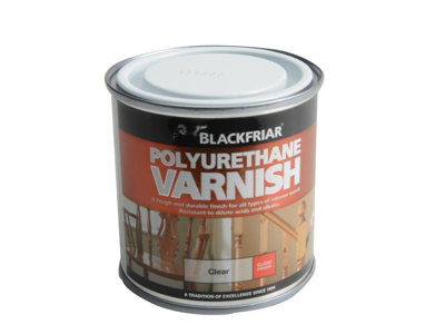 Blackfriar BF0230001F1 Polyurethane Varnish P99 Clear Gloss 250ml ...