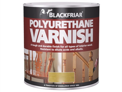 Blackfriar BF0250001E1 Polyurethane Varnish P30 Antique Pine Gloss 500ml BKFPVGAP500