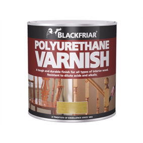 Blackfriar BF0250003F1 Polyurethane Varnish P40 Light Oak Gloss 250ml BKFPVGLO250