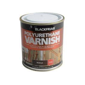 Blackfriar BF0250009E1 Polyurethane Varnish P70 Walnut Gloss 500ml BKFPVGW500