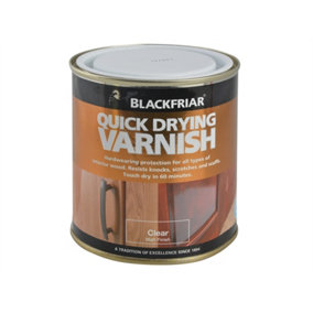 Blackfriar BF0270003F1 Quick Drying Duratough Interior Varnish Clear Matt 250ml BKFQDDVCM250