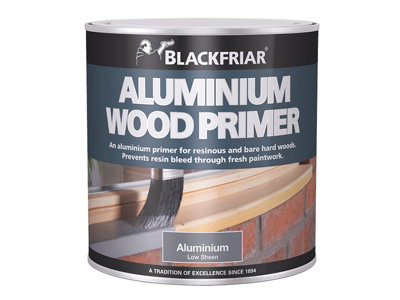 Blackfriar BF0370003E1 Wood Primer Aluminium 500ml BKFWPA500
