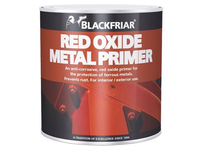 Blackfriar BF0390001D1 Red Oxide Metal Primer 1 litre BKFMP1L | DIY at B&Q