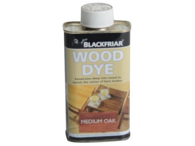 Blackfriar BF0800002F1 Wood Dye Medium Oak 250ml BKFWDMO250