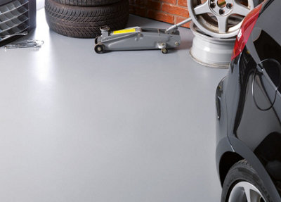 Concrete Saver 5600 System Acrylic Urethane Floor Paint, Silver Grey High Gloss Gallon 251291 Kp491 - View #6