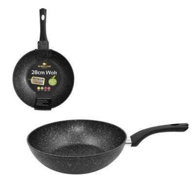Blackmoor 28cm Black Non-Stick Wok