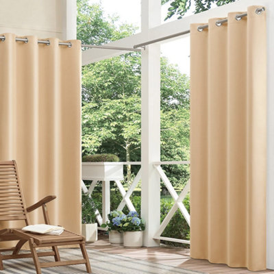Blackout Curtains Thermal 1 Panel Insulated Curtain 132 x 244cm