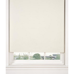 Blackout Rollerblind 60 x 165cm Thermally Efficient Blind - Cream