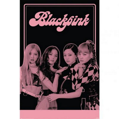 Blackpink Kill This Love 277 Poster Black/Pink (One Size)