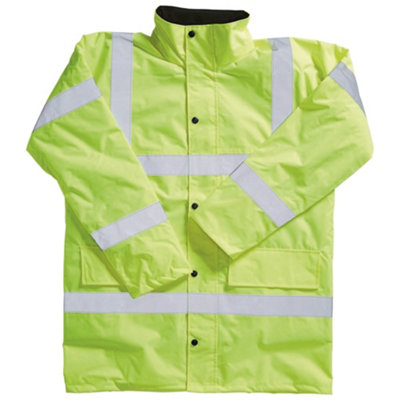 Blackrock Adults Hi-Vis Coat Yellow (Large) Price Comparisons | Compare The Build