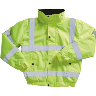 Blackrock Adults Hi-Viz Bomber Jacket