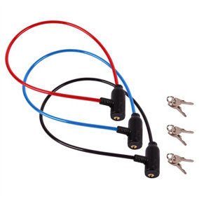 Blackspur - Cable Lock - 60cm - Assorted